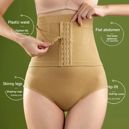 Adjustable Shapewear With Hooks Women Fat Tummy Control shaper panties Hip Enhancer Belly slimming panty