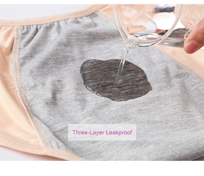 Seamless Anti-Leak Menstrual Period, Leak-Proof Panties