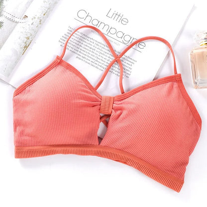 Trendy Style Bralette Bra - Basic